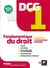 Dcg 1 - fondamentaux du droit - manuel et applications