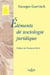 Éléments de sociologie juridique