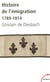 Histoire de l'émigration 1789-1814
