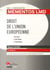Mementos lmd droit de l'union europeenne, 3eme edition