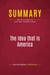 Summary: The Idea that Is America : Review and Analysis of Anne-Marie Slaughter's Book
