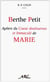 Berthe petit - apôtre du coeur douloureux et immaculé de marie