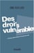 Des droits vulnérables - handicap, action publique et change