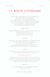 Revue litteraire n 6 (la)