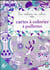 Cartes à colorier à paillettes