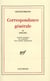 Correspondance générale Tome 2