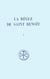 La règle de saint Benoît - tome 1 (prologue - chapitre 7)
