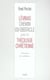 Levinas, chemin ou obstacle pour la theologie chretienne ?