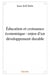 Éducation et croissance économique : enjeu d'un développement durable
