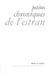Petites chroniques de l'estran - proses poétiques