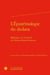 L'épistémologie du dedans - mélanges en l'honneur de Hourya Benis-Sinaceur