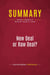 Summary: New Deal or Raw Deal? : Review and Analysis of Burton W. Folsom Jr.'s Book