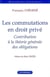 Les commutations en droits privé - contribution de la théorie générale des obligations