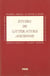 Études de littérature ancienne