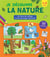 Je découvre la nature - un livre de collage et de coloriage instructif