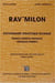 Dictionnaire rav-milon