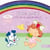 Charlotte aux fraises baby - l'arc-en-ciel - un livre qui brille !