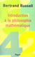Introduction à la philosophie mathématique