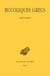Bucoliques grecs. Tome I : Théocrite