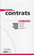 Revue des contrats