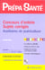 Concours d'entree. sujet corriges. auxiliaires de puericulture (4e edition)
