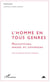 L'homme en tous genres - masculinités, textes et contextes