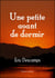 Une petite avant de dormir