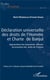 Déclaration universelle des droits de l'homme et charte de Banjul - appropriation des instruments