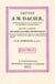 Lettre à M. Dacier, relative à l'alphabet des hiéroglyphes phonétiques