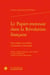 Le papier-monnaie dans la Révolution française - une analyse en termes d'économie d'émission