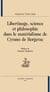 Libertinage, science et philosophie dans le materialisme de Cyrano de Bergerac