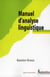 Manuel d'analyse linguistique