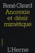 Anorexie et désirs mimétiques