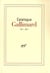 Catalogue Gallimard - 1911 2011