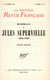 La nouvelle revue francaise t.94 - hommage à jules supervieille - 1884-1960