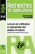 Recherches et applications : lectures de la littérature et appropriation des langues et cultures (édition 2019)