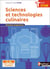 Sciences et technologies culinaires - terminale STHR - livre de l'élève (édition 2017)