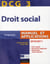 DCG 3 - droit social - manuel et applications, corrigés inclus (édition 2010/2011)