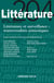 Littérature Nº204 4/2021 Littérature et surveillance : transversalités sémiotiques