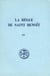 SC 183 La Règle de saint Benoît, III
