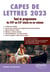 Capes de lettres 2023 : tout le programme en un volume
