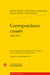 Correspondance croisée : 1869-1873