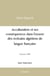 Acculturation et ses consequences dans l oeuvre des ecrivains algeriens de langue francaise - depuis