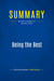 Summary: Being the Best : Review and Analysis of Waitley's Book