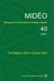 MIDEO Tome 40 : The Religious Other in Quranic Tafsir (édition 2025)