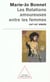 Les relations amoureuses entre les femmes - xvie-xxe siecle