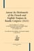 Autour du Dictionarie of the french and english tongues de Randle Cotgrave
