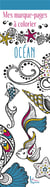 Mes marque-pages à colorier : Océan