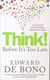 Think ! before it's too late - twenty three reasons why world thinking is so poor