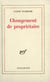 Changement de proprietaire